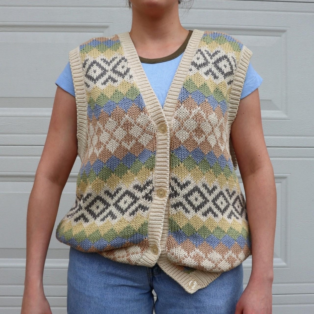 Vintage Eddie Bauer Sweater Vest